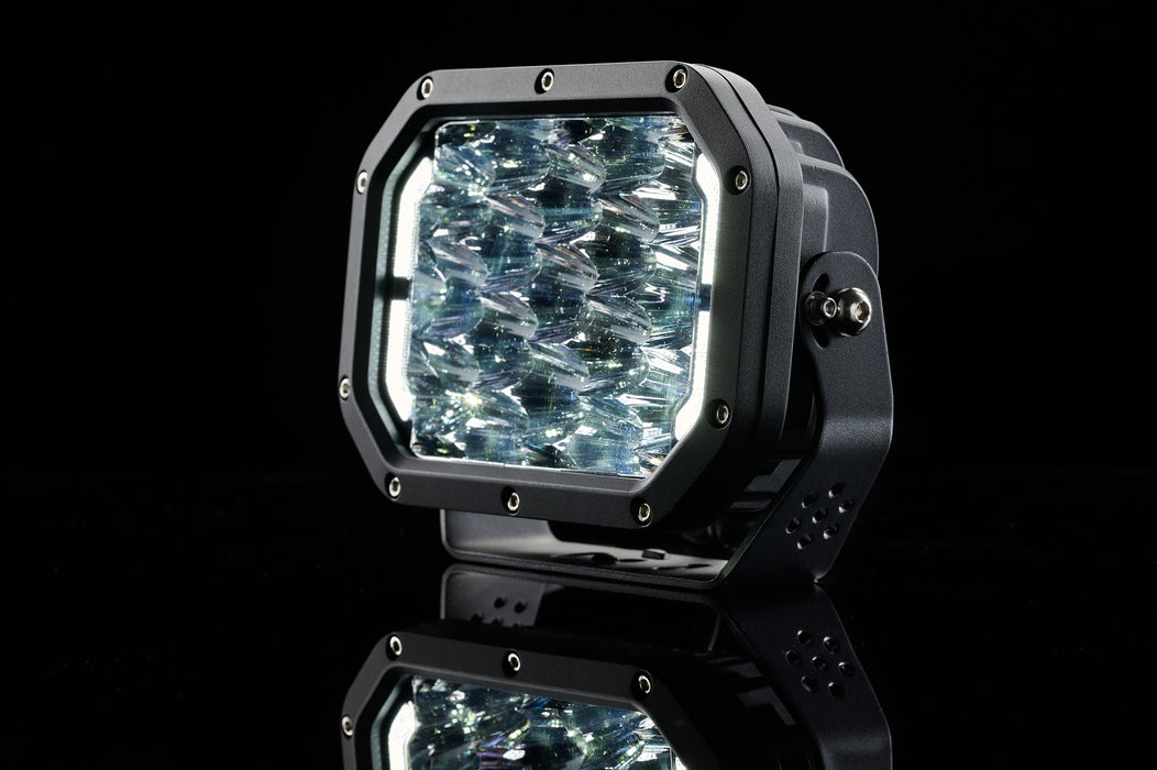 Zien 7" Square Spot Lights Set