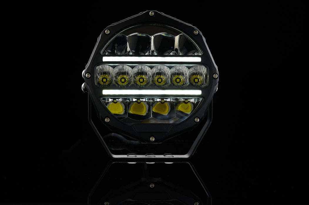 Zien 7" Spotlights with Wiring Harness