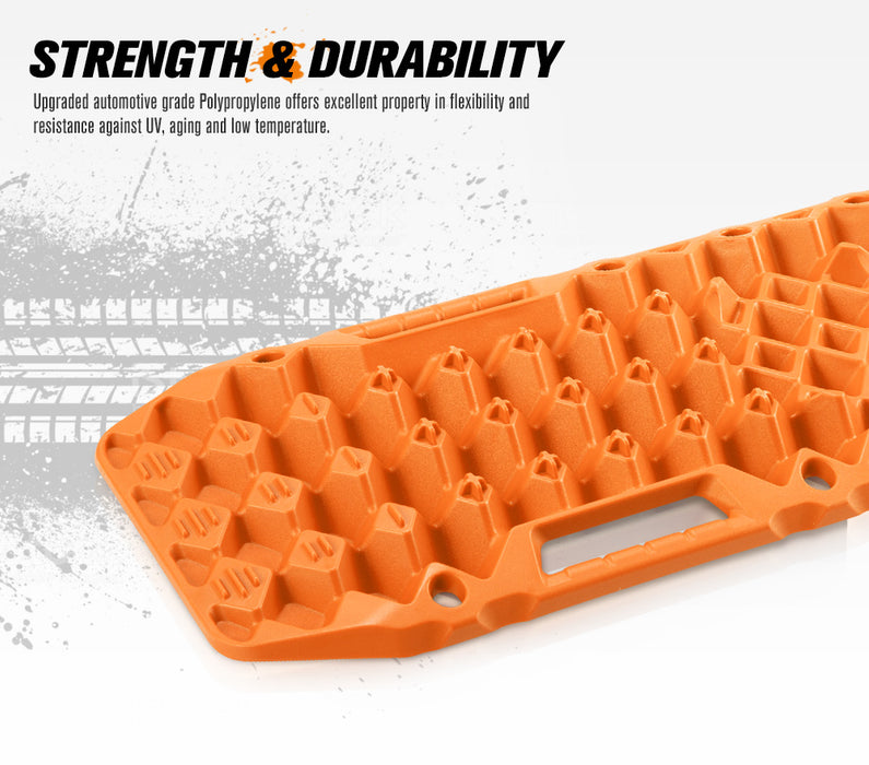 Bunker Indust Recovery Tracks Orange With Build in Jack Base 10T