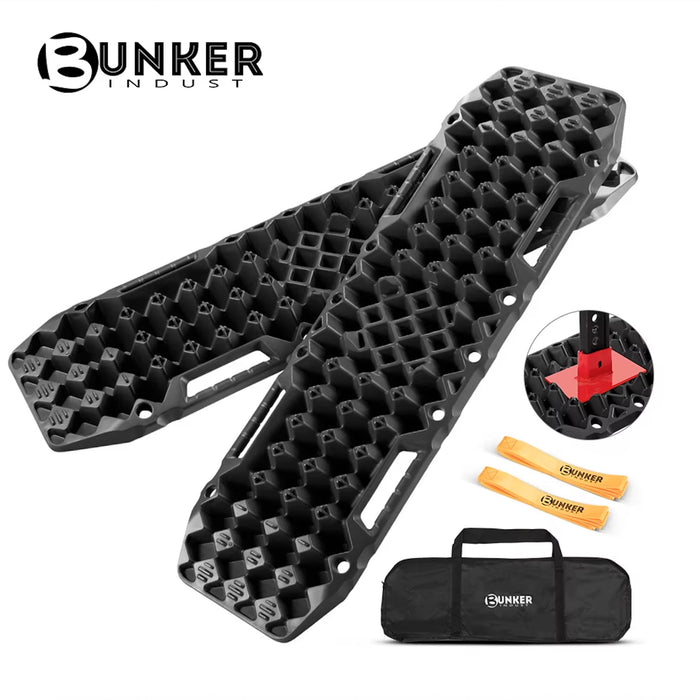 Bunker Indust Recovery Tracks Black With Build in Jack Base 10T