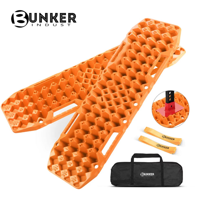 Bunker Indust Recovery Tracks Orange With Build in Jack Base 10T