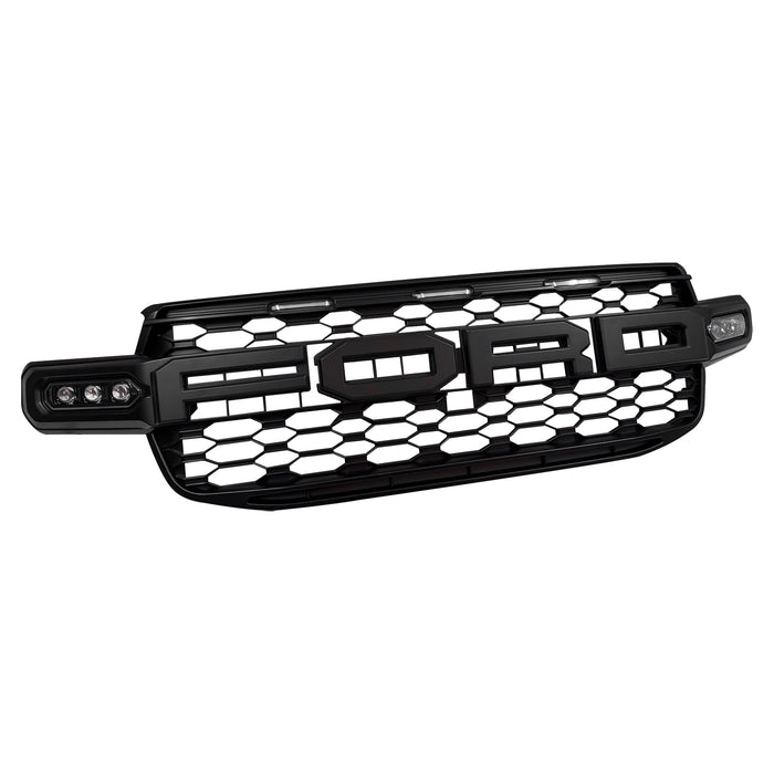 Ford Ranger Grille With Side LED'S 2022+