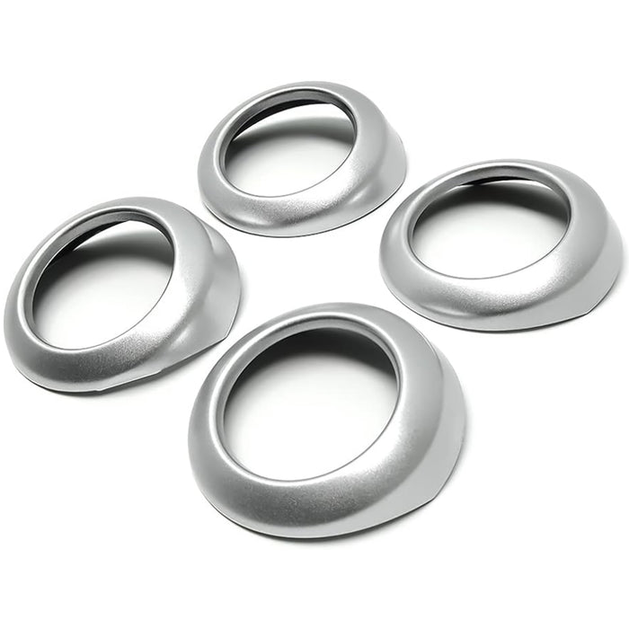 Toyota Land Cruiser Vent Rings Silver 70 Series