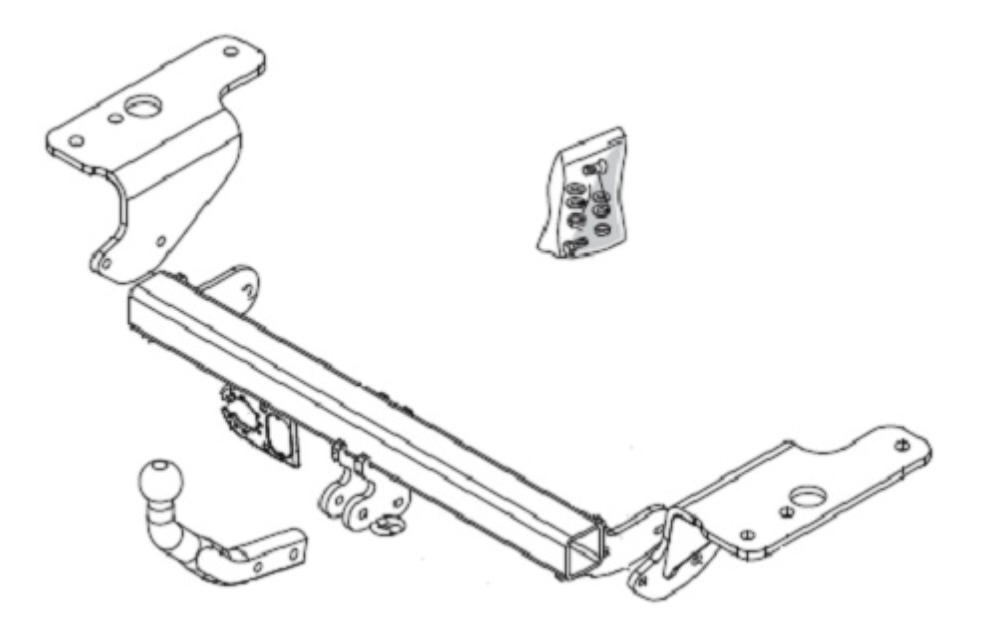 Toyota Corolla 2007 - 2012 Towbar
