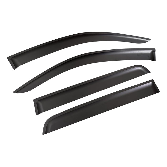 Toyota Hilux Window Shields Matte Black Doublecab 2016+