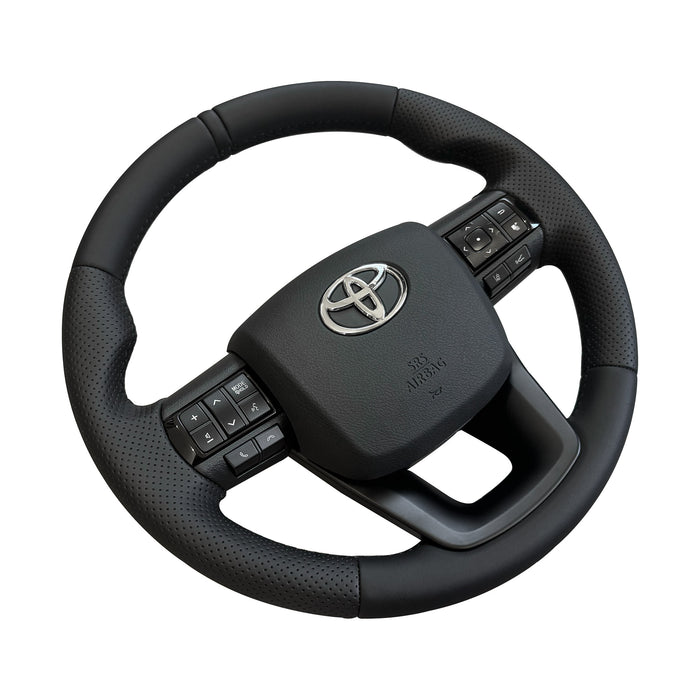 Toyota Land Cruiser & Hilux Steering Wheel Full Black