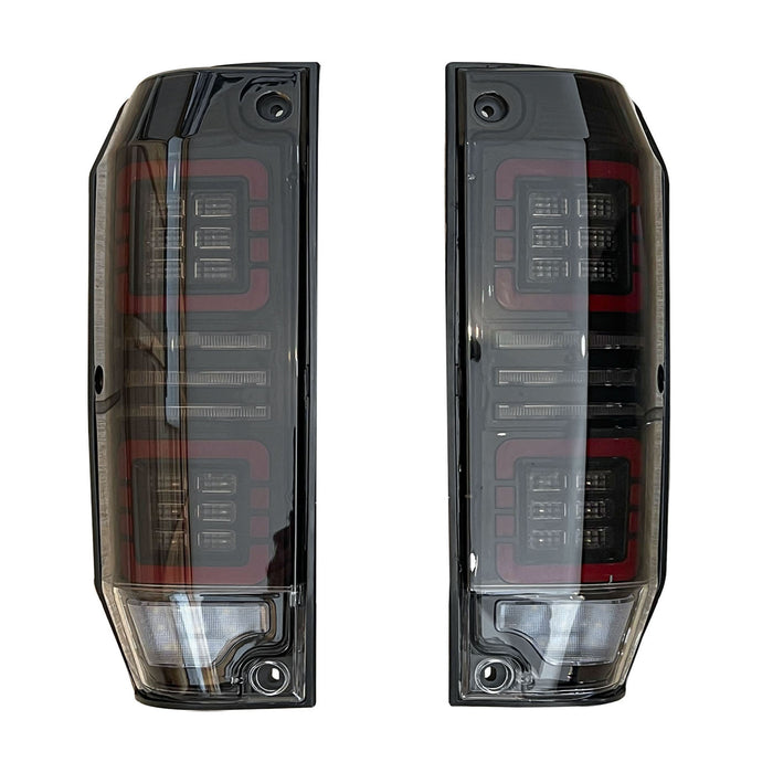 Toyota Land Cruiser Tail Lights Smoked SUV 76 Series