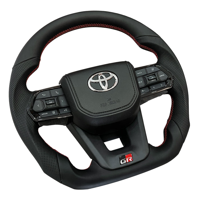 Toyota Land Cruiser Steering Wheel GR Perforated leather