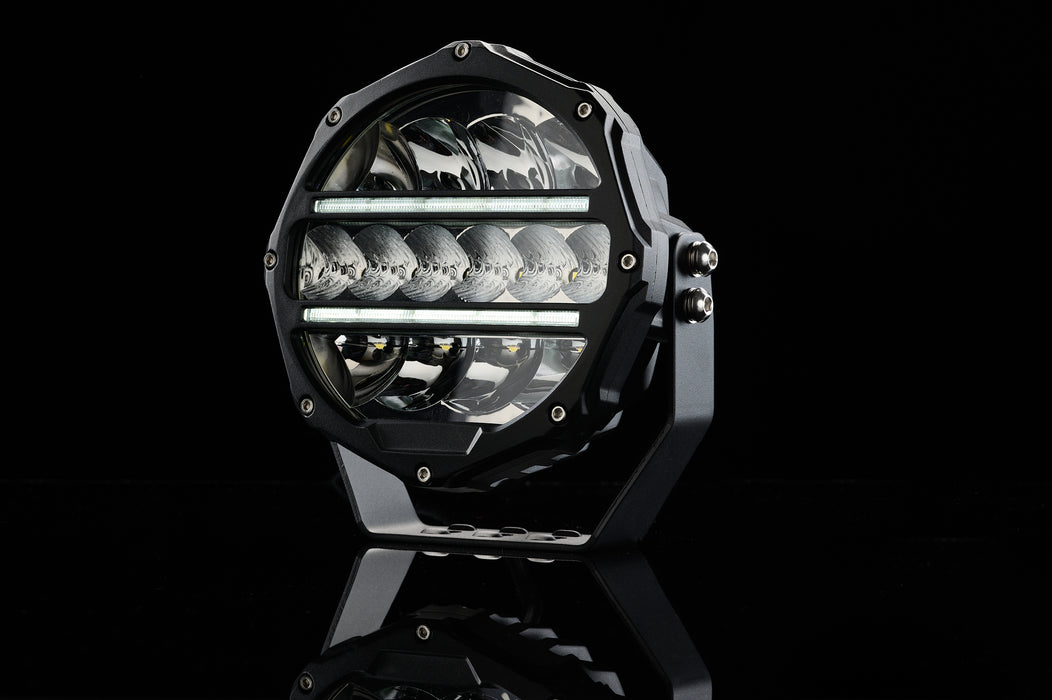 Zien 7" Spotlights with Wiring Harness
