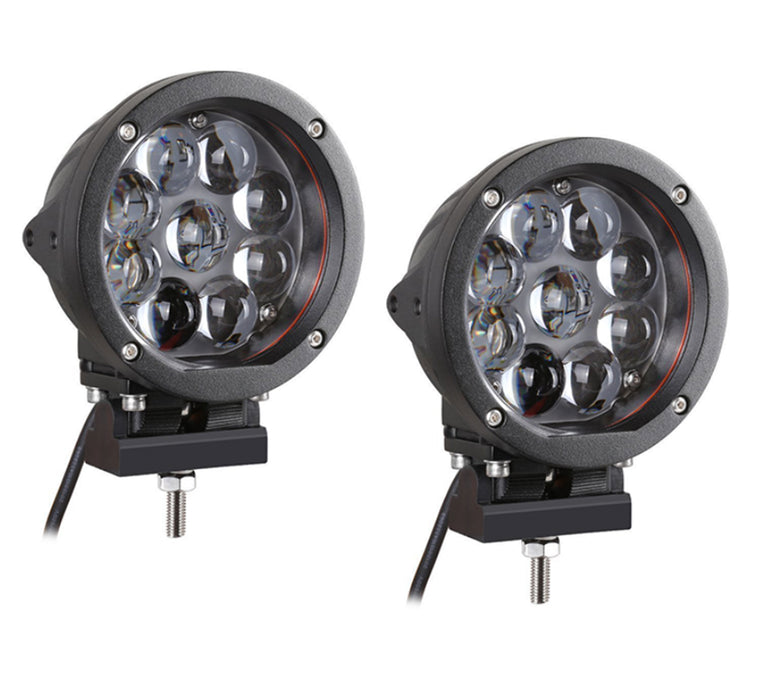 Led Round Spot Lights | 45 Watt Spot Lights | Evorevo4x4