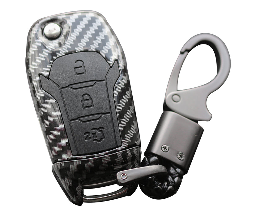Ford-Ranger-Key-Cover-T7-T6-Carbon-Accessories-Protector-Case