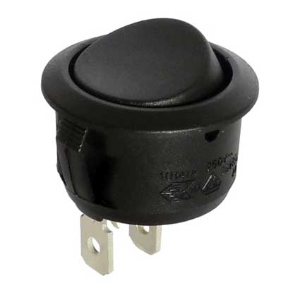 Round Rocker Switch