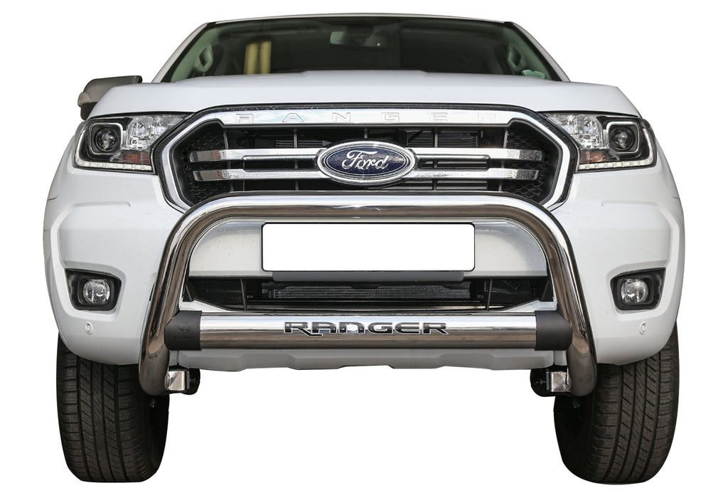 Ford-Ranger-Stainless-Steel-Chrome-Nudge-Bull-Bar-Styling-T7-T6-Accessories