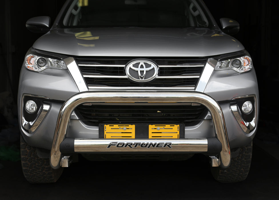 Toyota Fortuner Nudge Bar 2016+ Stainless Premium