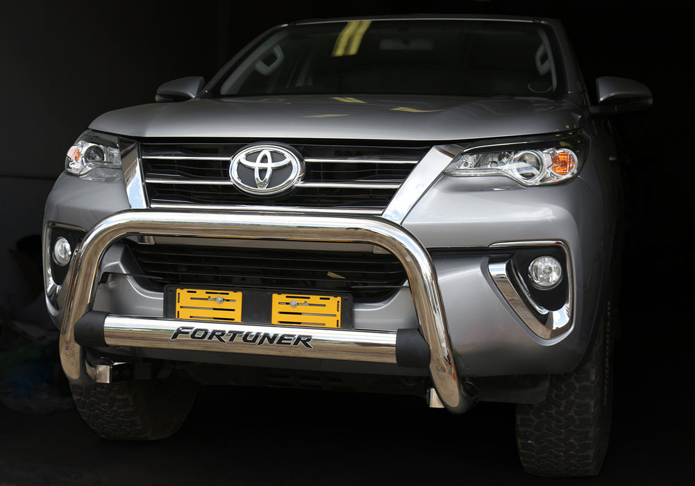 Toyota Fortuner Nudge Bar 2016+ Stainless Premium