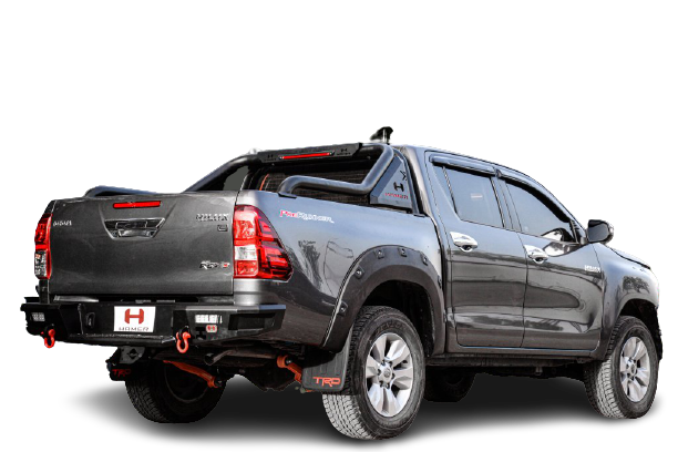Toyota Hilux 2016+ Hamer Rear Replacement Bumper M-Series