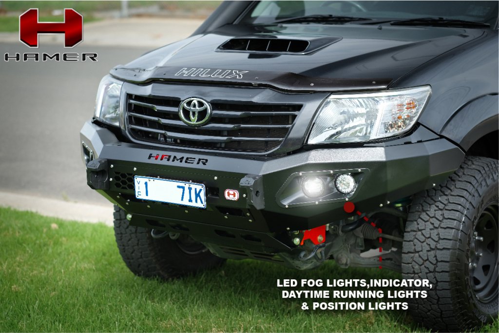 Toyota Hilux 2012-2015 Hamer Front Replacement Bumper King Series