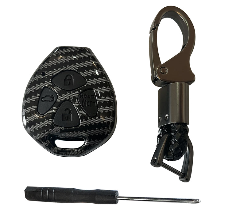 Toyota-Hilux-Key-Cover-Case-Protector-Carbon-Look-Vigo-D4D