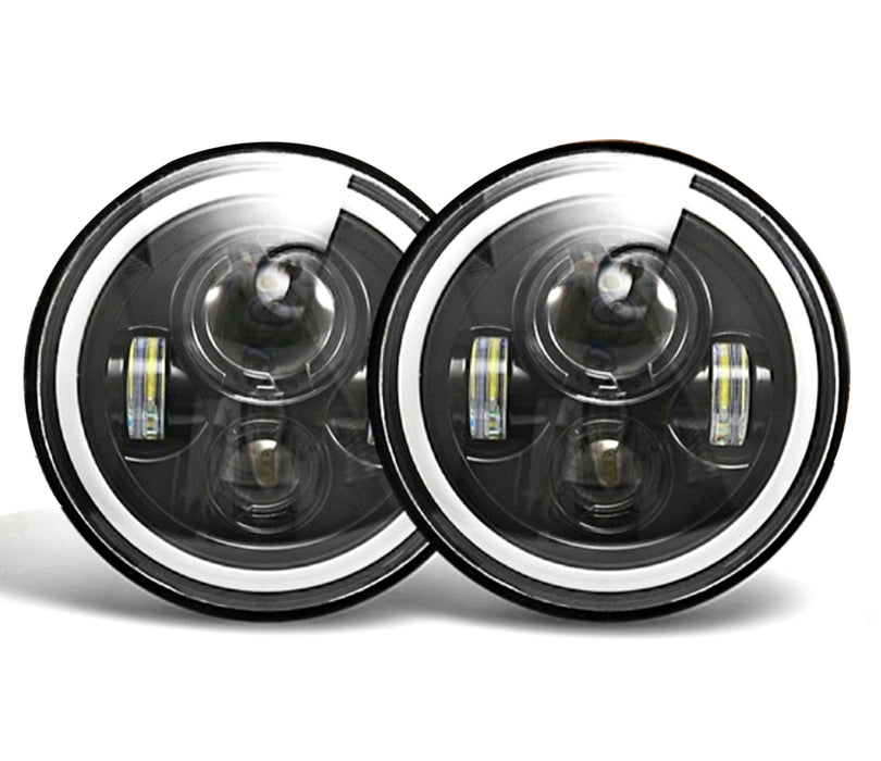 Jeep 7 inch Angle Eye Headlights
