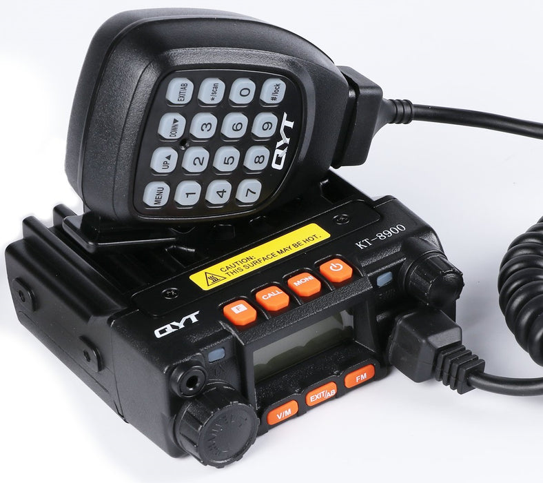 Vehicle 2 Way Radio KT8900 Dual Band Transceiver Walkie Talkie