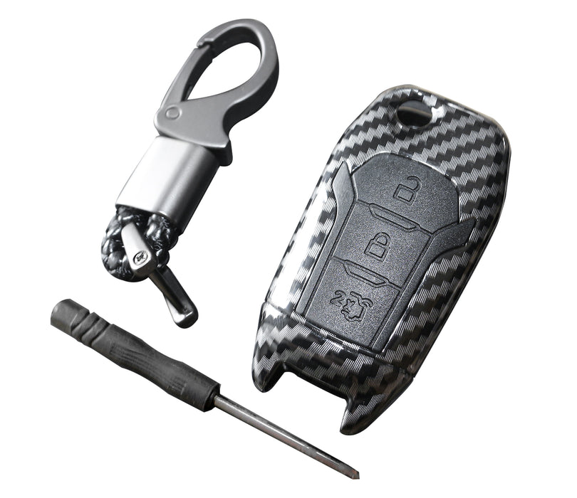 Ford-Ranger-Key-Cover-T7-T6-Carbon-Accessories-Protector-Case