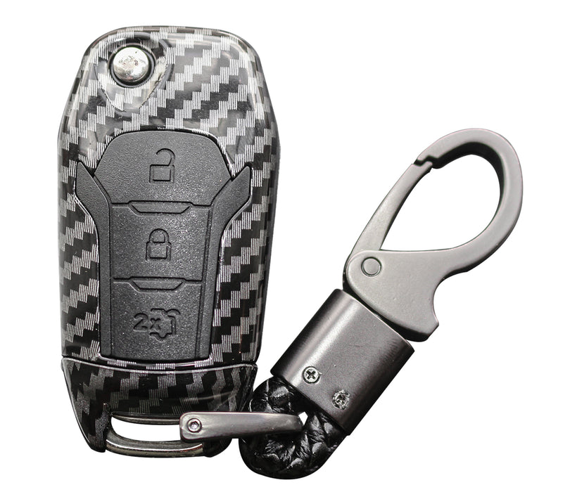 Ford-Ranger-Key-Cover-T7-T6-Carbon-Accessories-Protector-Case