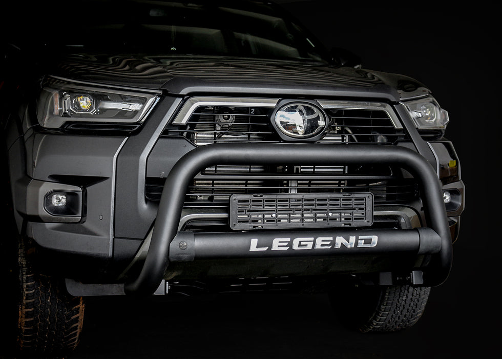 Toyota-Hilux-Legend-Nudge-Bar-Bull-Bar-Black