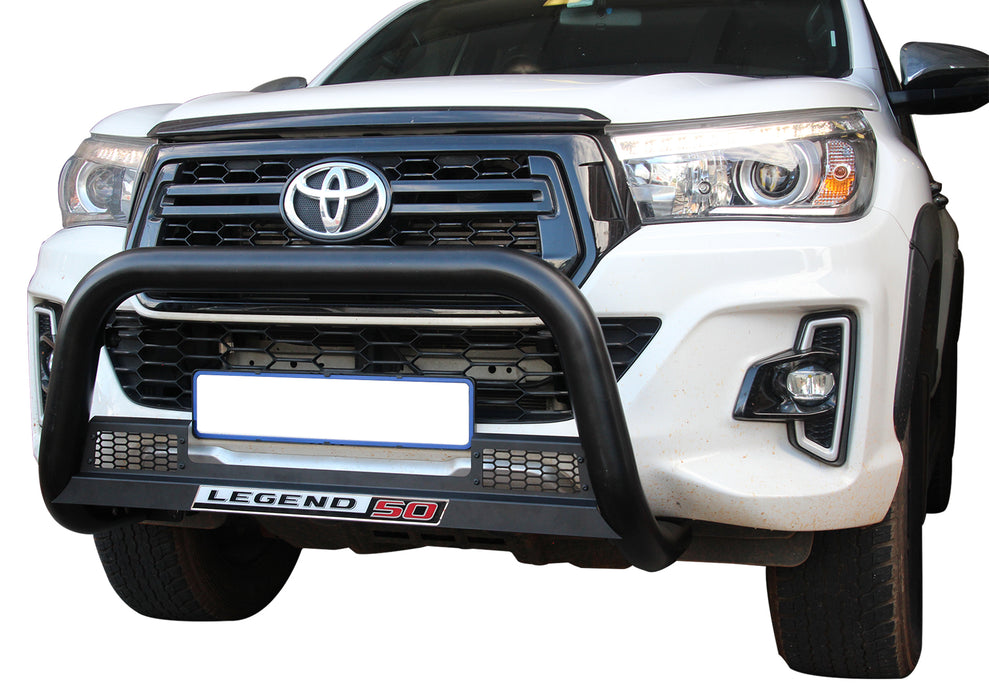 Toyota Hilux Nudge Bar Legend 50 2016+ Black Premium