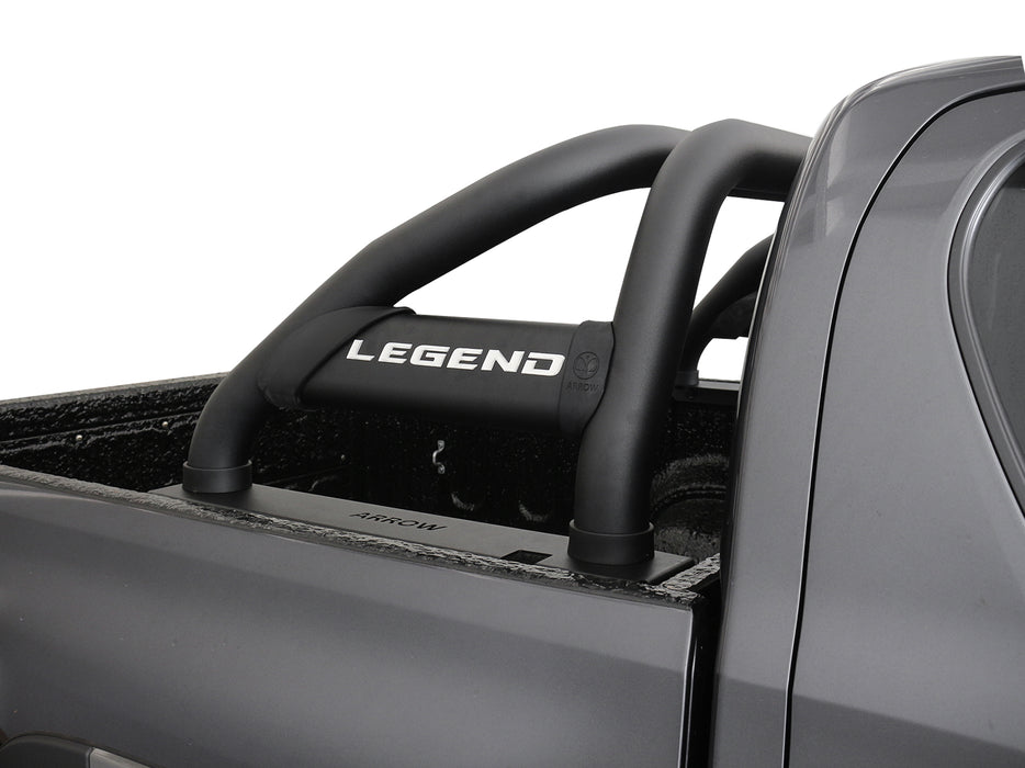 Toyota Hilux Roll Bar Black Legend Stainless 2016+