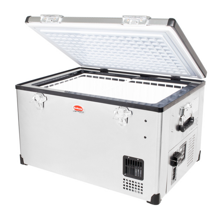 SnoMaster 65L Low Profile Stainless Steel Fridge/Freezer AC/DC