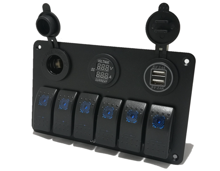 Switch Panel 6 Rocker