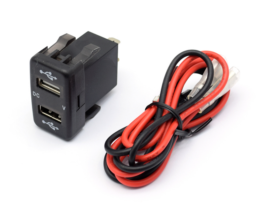 Toyota Hilux 2012 - 2015 Dual 2.1 Amp USB And Voltmeter