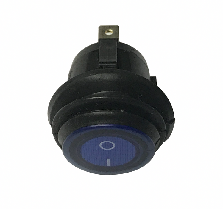 Waterproof Round Rocker Switch 2 Pin