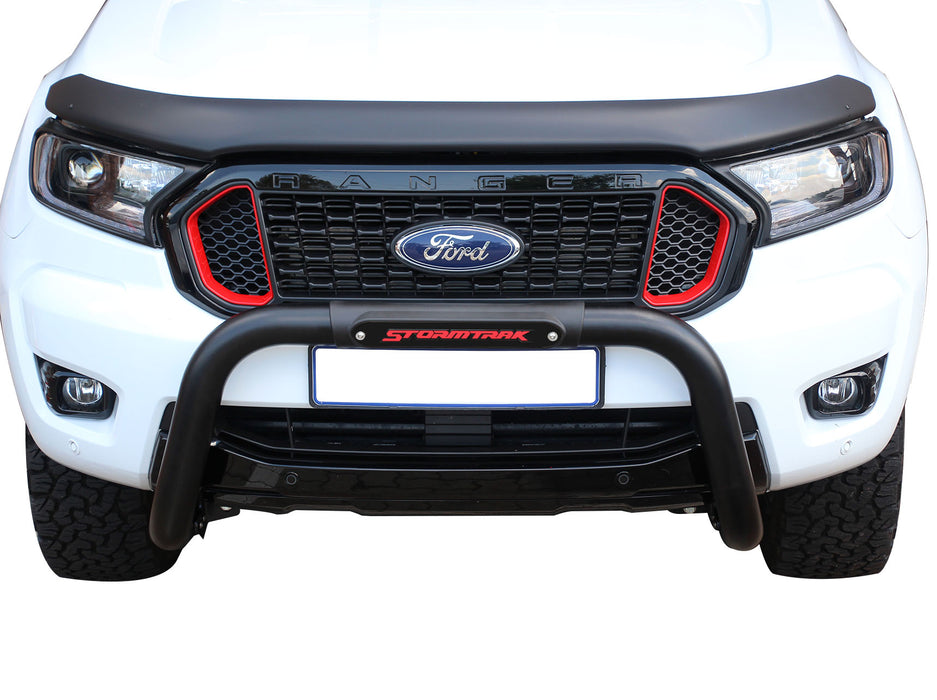Ford-Ranger-Nudge-Bar-Artav-Maxe-Arrow-Bull-Nudgebar-Nutch-Black-Stainless-Chrome-Powder-Coated-T7-T6-PDC-Park-Distance-Control-Storm-Trak-Stormtrak