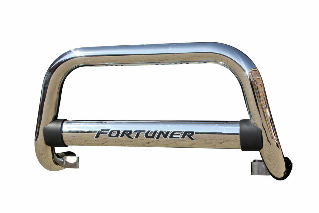 Toyota-Fortuner-D4D-Vigo-Nudge-Bar-Bull-Stainless-Steel-Chrome