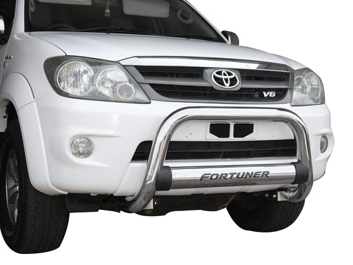 Toyota-Fortuner-D4D-Vigo-Nudge-Bar-Bull-Stainless-Steel-Chrome