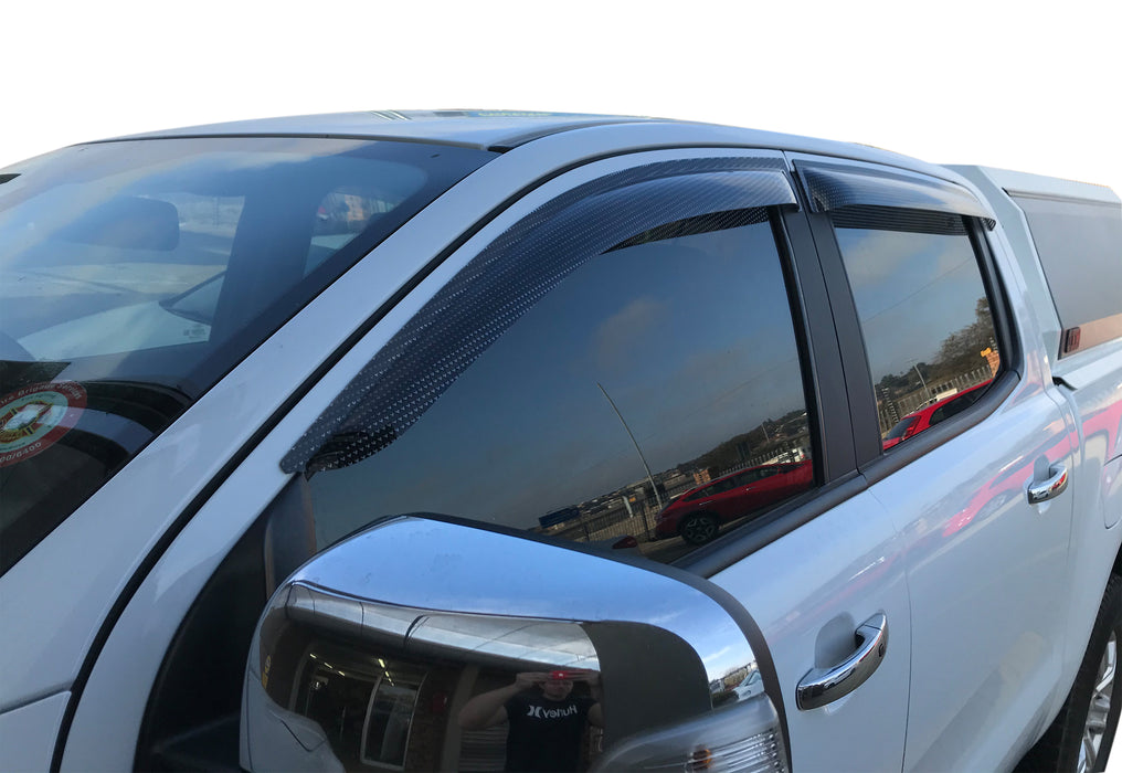 Ford-Ranger-Wind-Shields-Rain-Deflectors-Window-Shield-Carbon