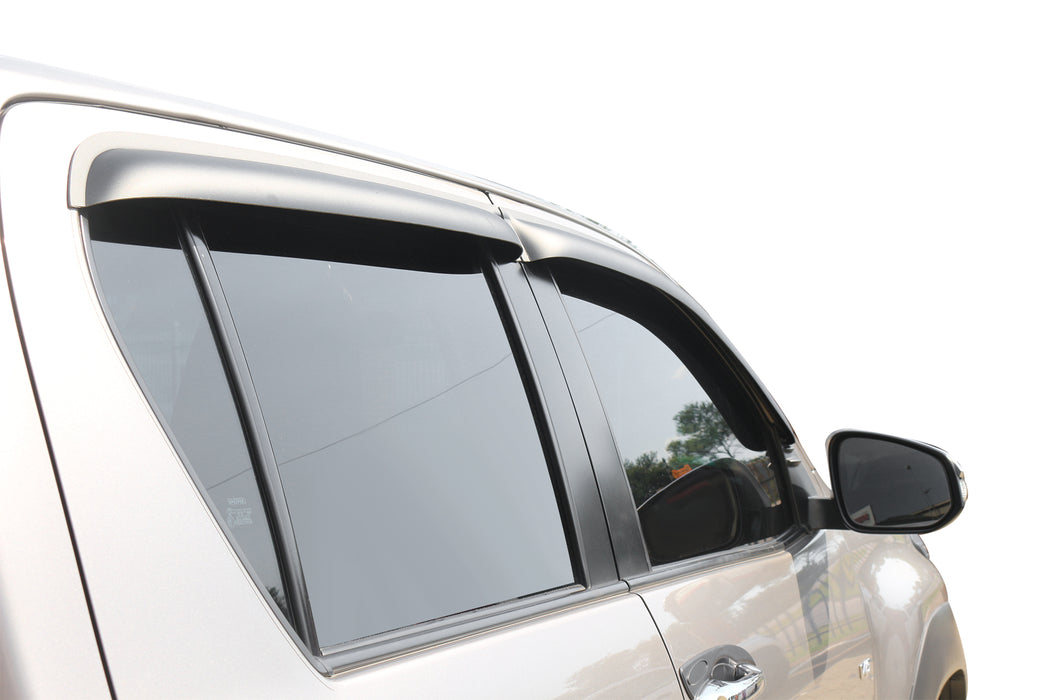 Toyota Hilux REVO 2016+ Windshields Matt Black