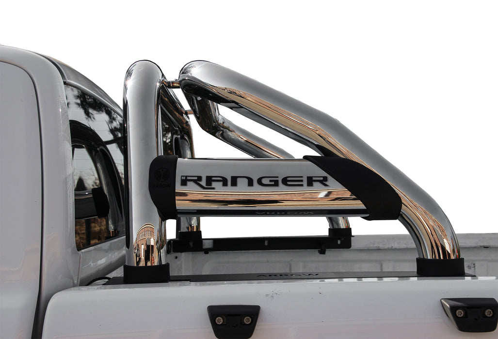 Ford-Ranger-Roll-Bar-Artav-Maxe-Arrow-Rol-Sports-Sport-Black-Stainless-Chrome-Powder-Coated-T7-T6-Double-Cab-Single-Extended