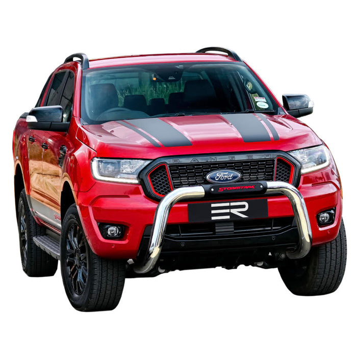 Ford-Ranger-Nudge-Bar-Artav-Maxe-Arrow-Bull-Nudgebar-Nutch-Black-Stainless-Chrome-Powder-Coated-T7-T6-PDC-Park-Distance-Control-Storm-Trak
