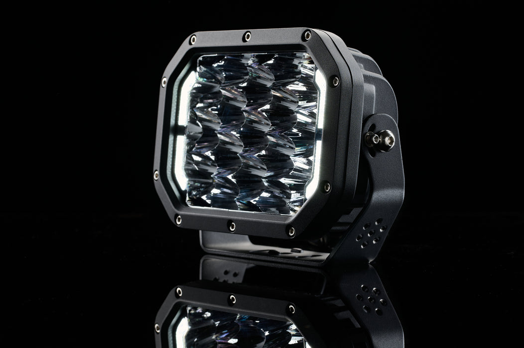 Zien 7" Square Spot Lights Set