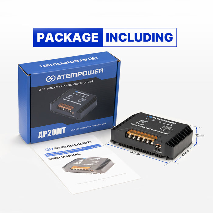 Atem Power Solar Charger Controller 20A