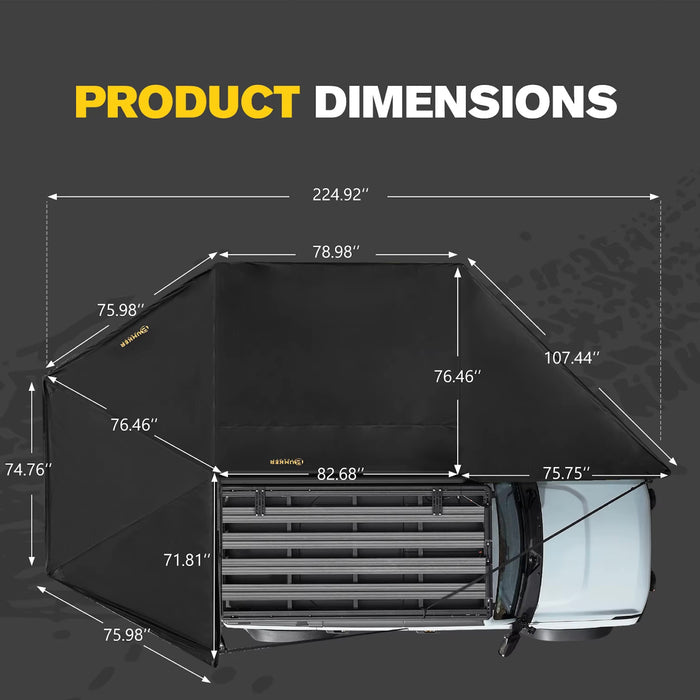 Bunker Indust Side Awning 270 Degree