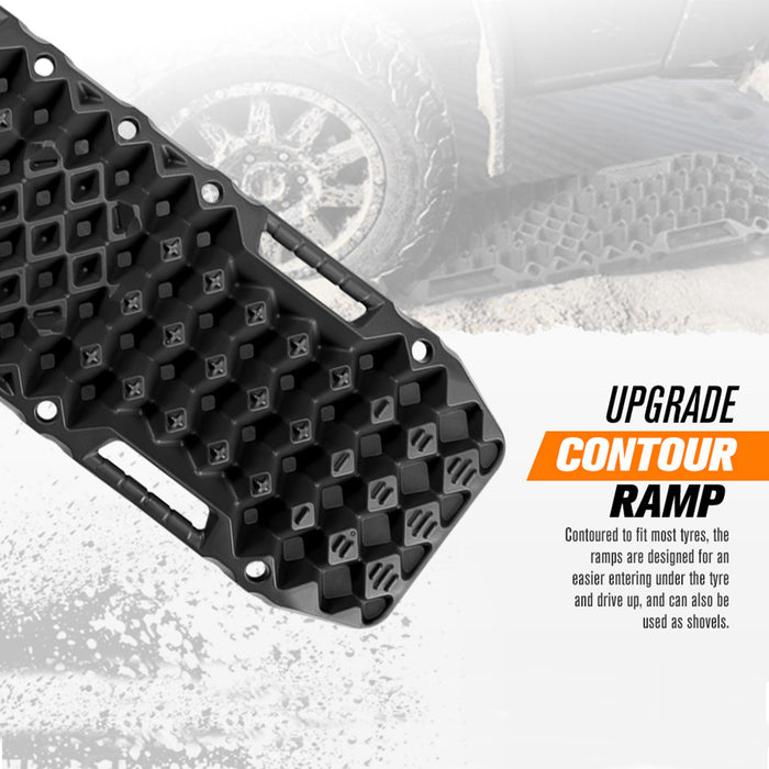 Bunker Indust Recovery Tracks Black With Build in Jack Base 10T