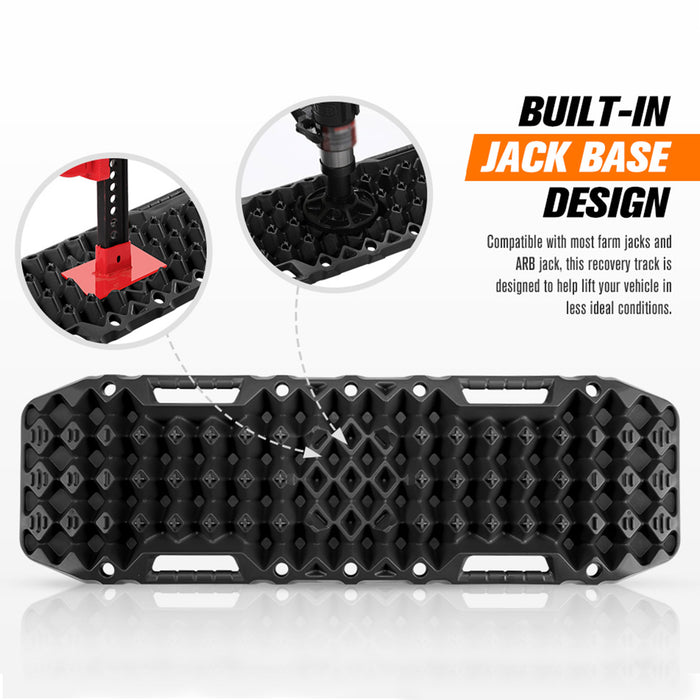 Bunker Indust Recovery Tracks Black With Build in Jack Base 10T