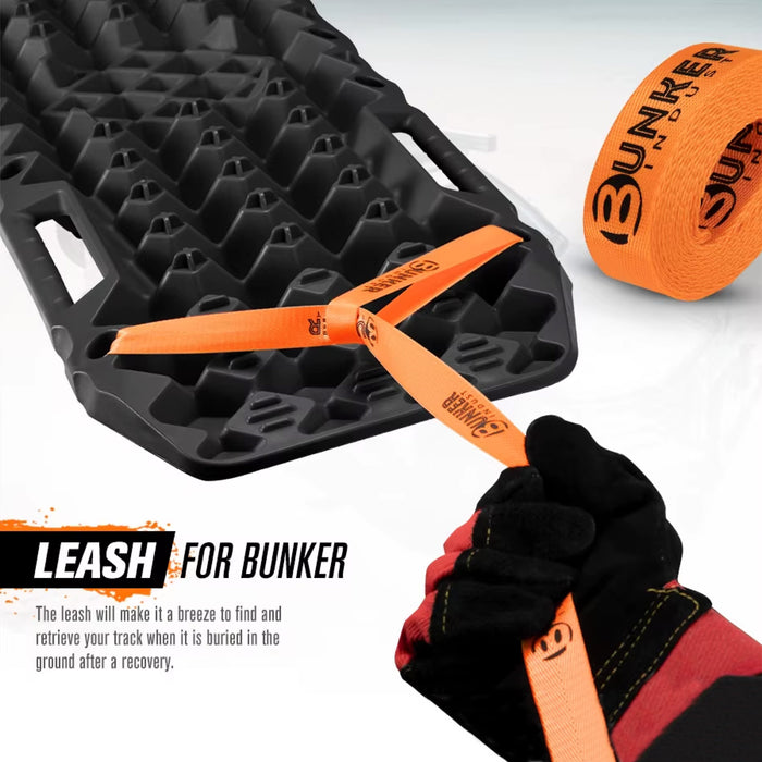 Bunker Indust Recovery Tracks Black With Build in Jack Base 10T