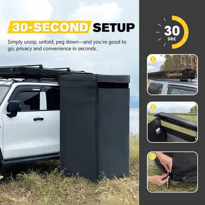 Bunker Indust Outdoor Camping Shower Tent