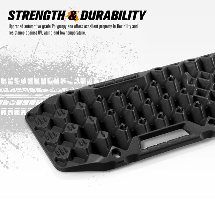 Bunker Indust Recovery Tracks Black With Build in Jack Base 10T