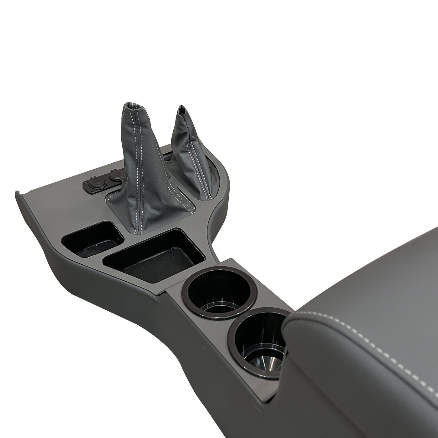 Console Arm Rests Toyota Land Cruiser Centre Console Arm Rest Grey — Evorevo4x4