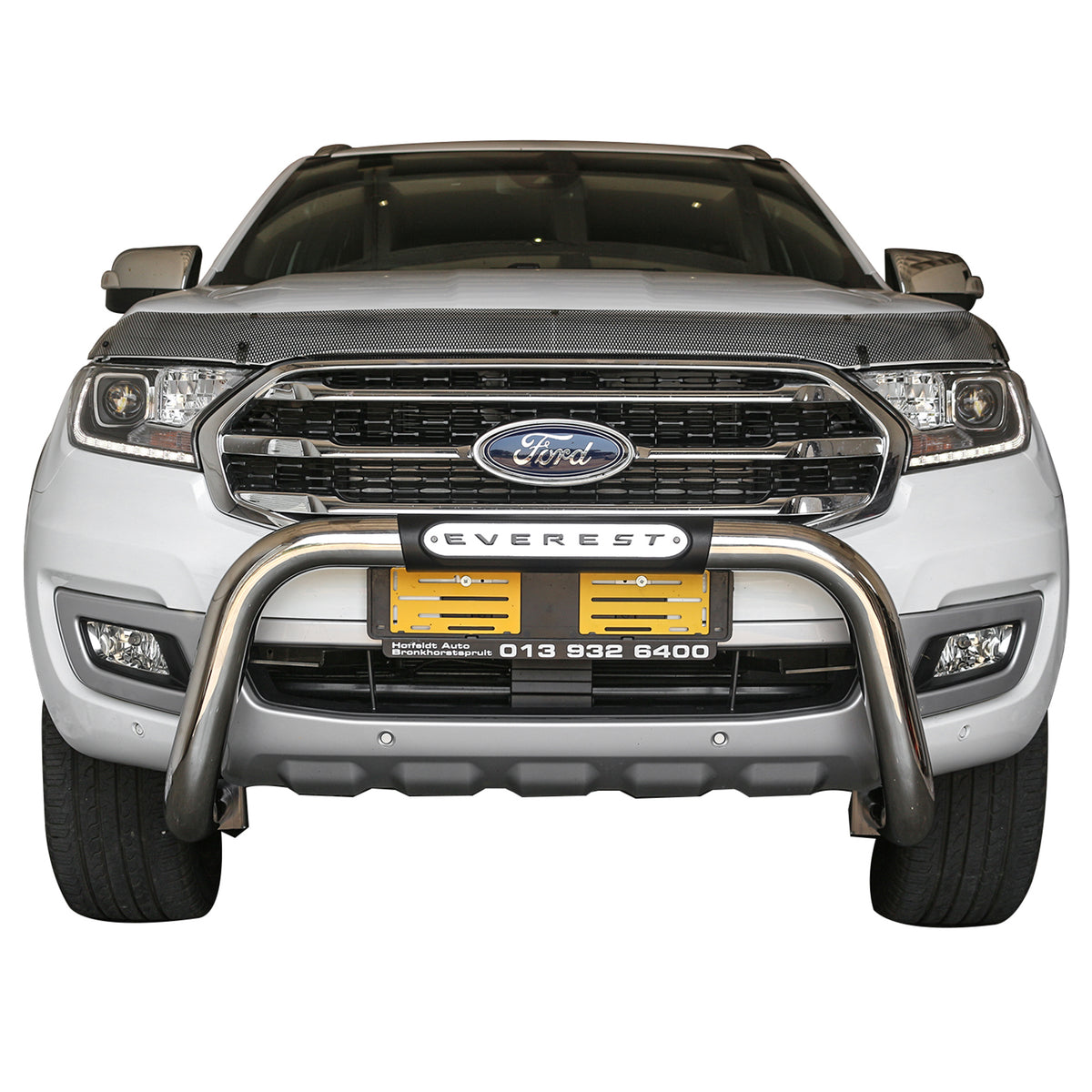 Ford Everest Nudge Bar Stainless Premium 2016+ PDC — Evorevo4x4